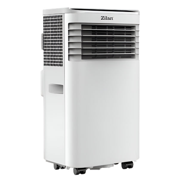 Aer Condiționat Portabil 3 în 1 ZILAN - 9000 BTU, Răcire, Dezumidificare, Ventilație, Clasa A, Ecran LED, Filtru Detașabil - ZLN7101