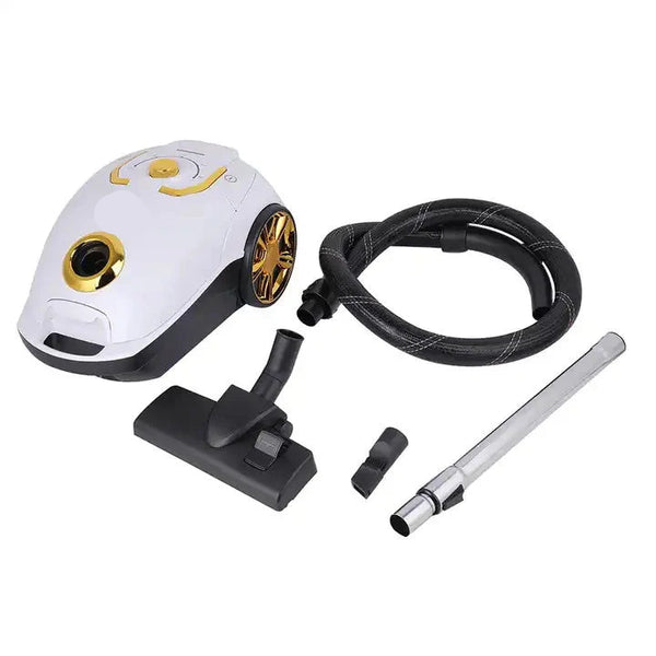 Aspirator Luxis - 2800W Ciclon, Filtru HEPA, 6 Trepte, Silențios, Rază Acțiune 7.5m, Alb - AspLux-2800