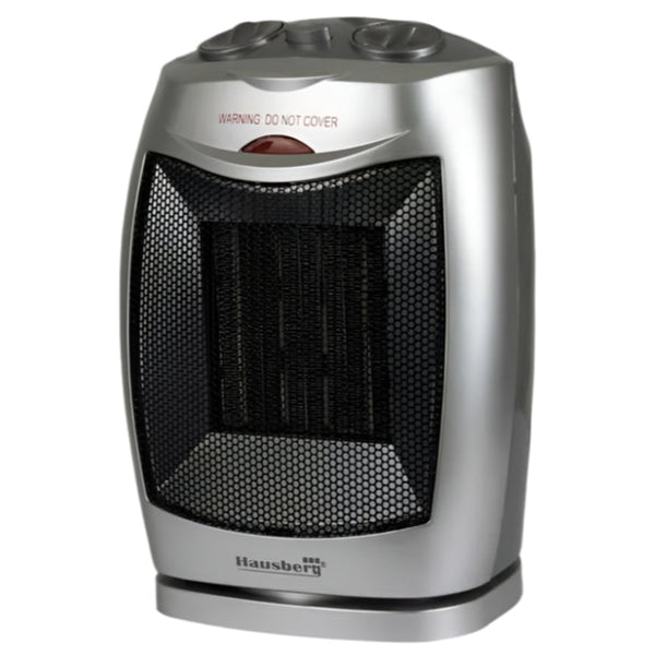 Radiator Ceramic - 1500W, Element Încălzire Ceramic, Funcție Oscilare 70°, Selector Ventilator/Aer Cald - HB8300