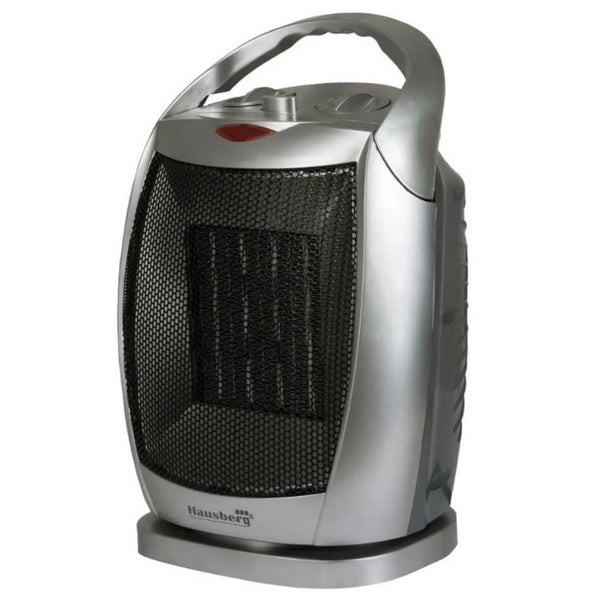 Radiator Căldură Hausberg - 1500W, Element Ceramic, Oscilare 70°, Aer Cald/Fierbinte - HB8770