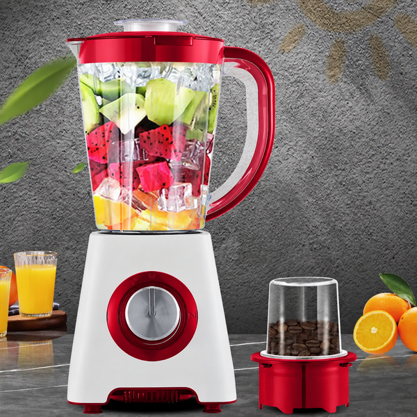Blender LUXiS - 500 W, 1,6 L, Accesoriu râșniță, Lame din inox - 2940