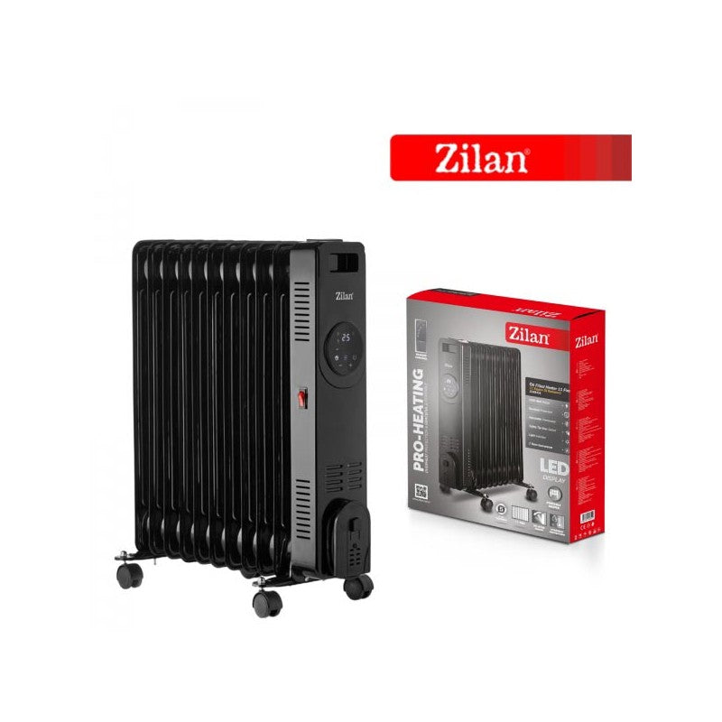 Calorifer Electric Zilan cu Ulei, 11 Elemenți, 2500 W - ZLN8436 – imagine 3, detalii produs