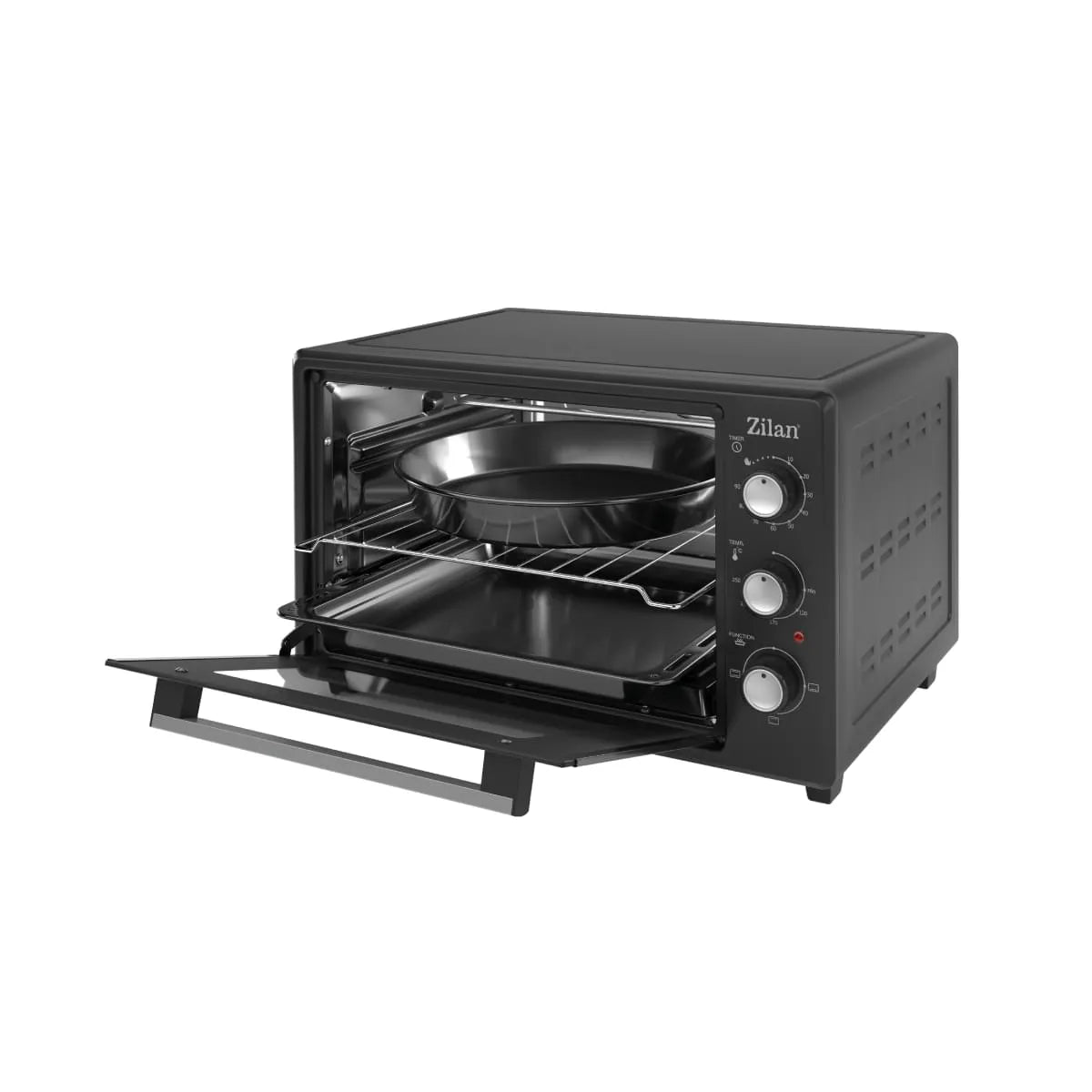 Cuptor Electric Zilan Gusto, 35 L, 1800 W, Negru - ZLN5323 – fotografie 3 cu detalii ale produsului