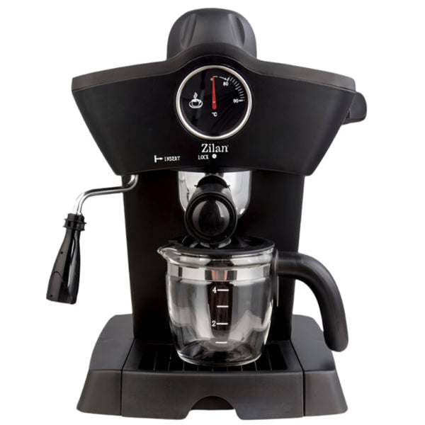 Espressor Cafea Zilan - 800W, 240ml, Manual, Aparat Spumare - ZLN 2854