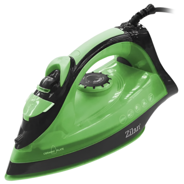 Fier De Călcat ZILAN - 2200W, Aburi, Uscat, Talpă Ceramică, Funcție Autocuratare - ZLN2189