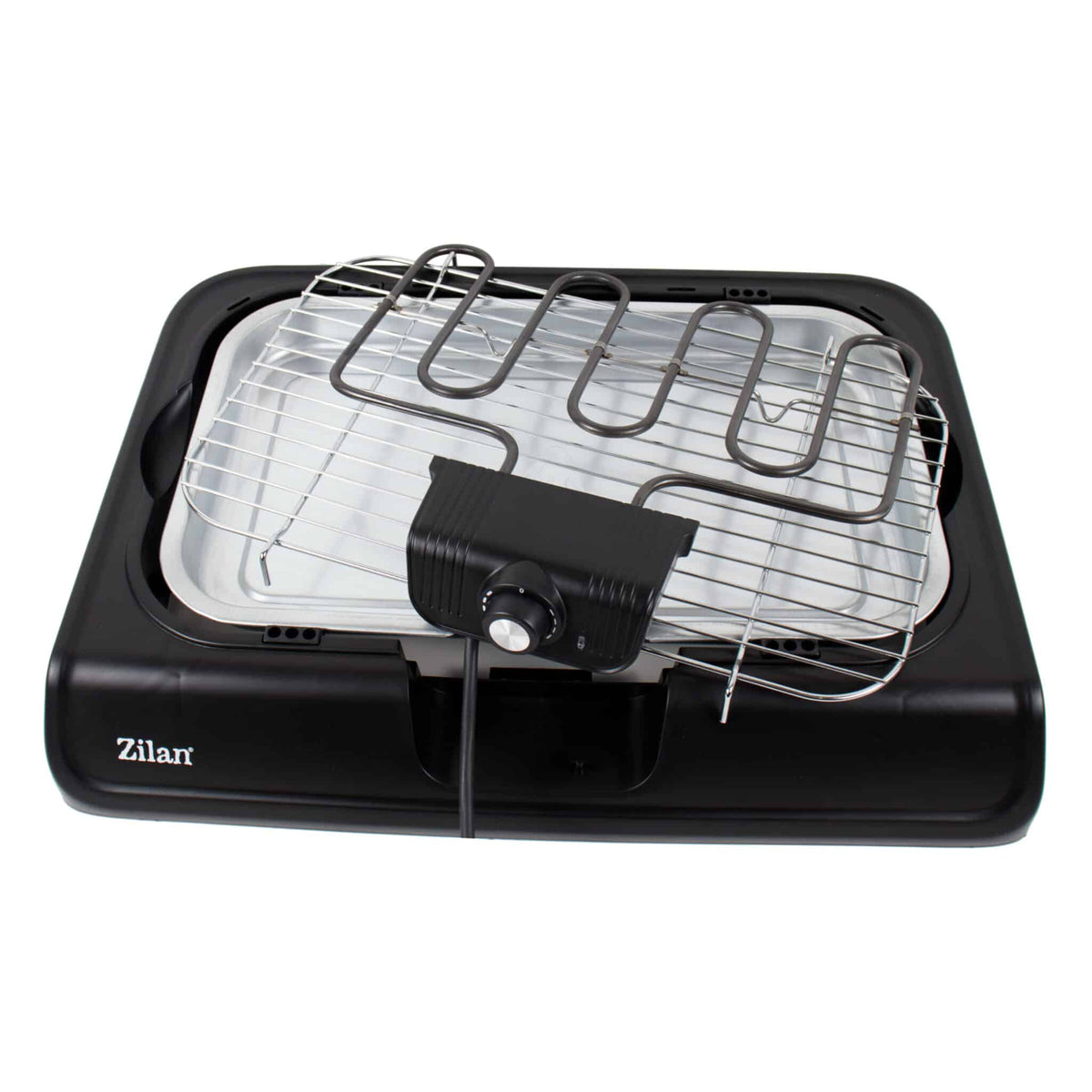 Grătar Electric Zilan, Suprafață 43 × 26 cm, 2000 W - ZLN3772 – fotografie 2 cu detalii ale produsului