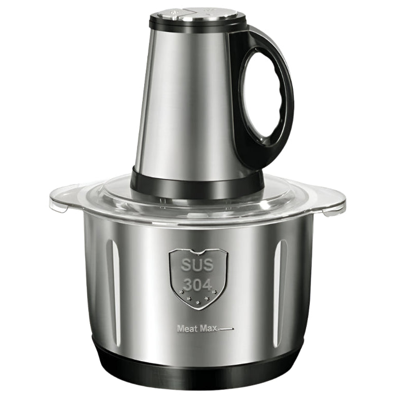 Tocator Electric Universal, Bol 3L Inox, Putere 1000W, 4 Lame, Legume si Carne
