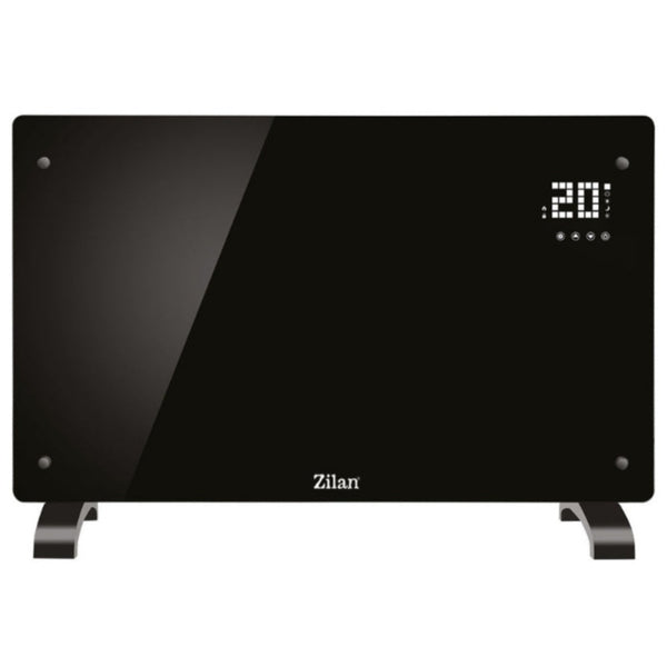 Panou Încălzitor Sticlă Zilan - 2000W, Montare Perete sau Podea, Afișaj Touch, Telecomandă - ZLN2823