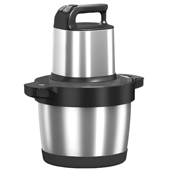 Tocător Electric Universal - 6L Inox, 1000W, 4 Lame, Toacă Rapid: Carne, Legume, Fructe, Semințe, Nuci