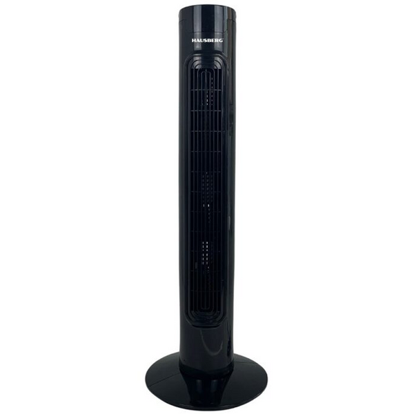 Ventilator Turn Hausberg - 60W, 3 Viteze, 3 Moduri, Timer, Oscilație 90°, Telecomandă, Înălțime 81cm - HB-5951
