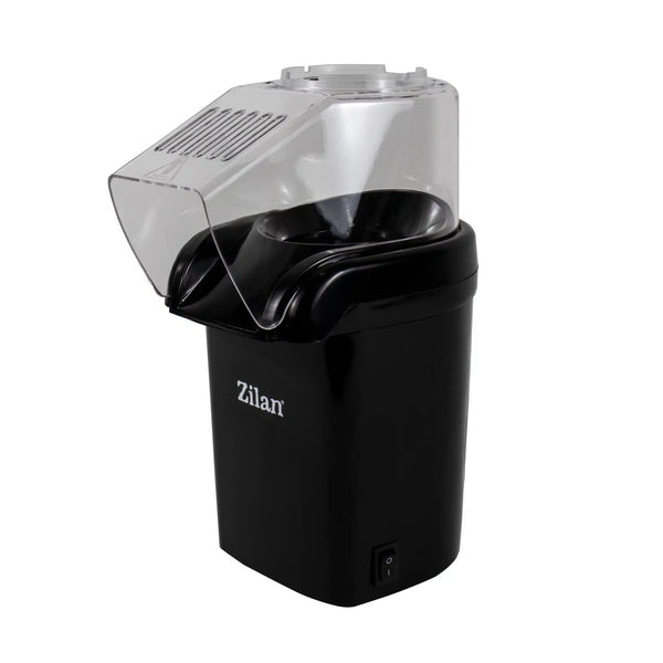 Aparat Popcorn Zilan - 1200W, Fără Ulei, Aer Cald, Compact, Negru - ZLN8045