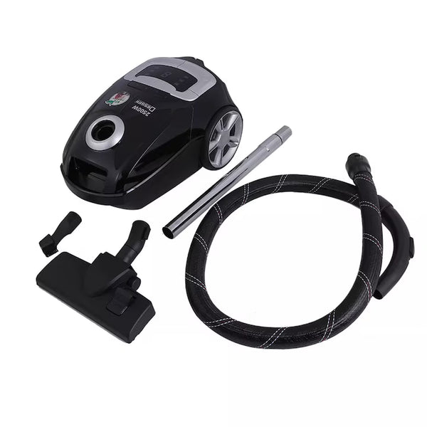 Aspirator Luxis - 2500W, Filtru HEPA, LED Display, Cablu 5m, Negru - AspLux-2500