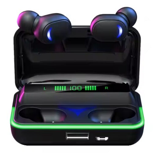 Căști Audio Luxis E10 - Bluetooth Wireless 5.1, Baterie externă 1200 mAh