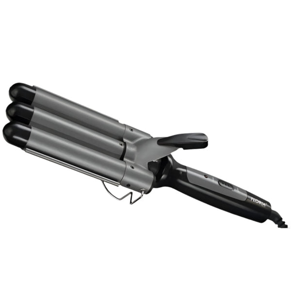 Ondulator De Păr Floria - 3 Tuburi Ceramică, 98W, Max 200°C, Încălzire Rapidă - ZLN9419