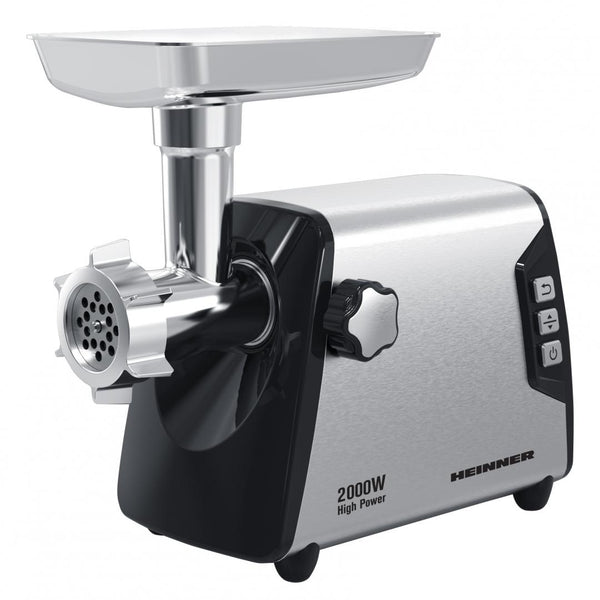 Mașină Tocat Carne Heinner Blade Pro - 2000W, Inox, 3 kg/min, 3 site - HMG-Y2000SS