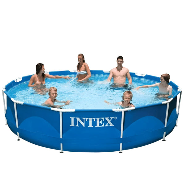 Piscină Rotundă Albastră cu Pompă de Filtrare - 366 x 76 cm