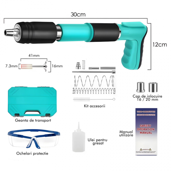 Pistol de batut cuie