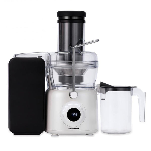 Storcător Fructe Heinner - 1000W, Motor DC, Tub 84mm, Recipient 1L, Inox - HSF-K1000DCWP