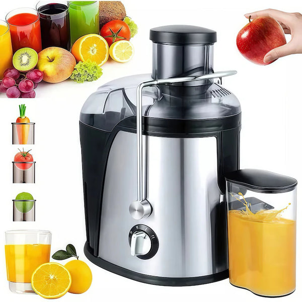 Storcător Fructe Și Legume Luxis - 1400W, 2 Viteze, Recipient Suc 600ml, Recipient Pulpă 1 - StorcLux-1400