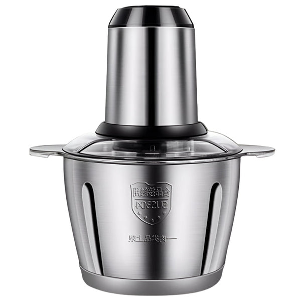 Tocător Electric Universal, Bol 2L Inox, Putere 1000W, 4 Lame, Legume și Carne