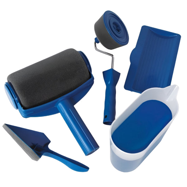 Set Trafalet Zugrăvit / Vopsit - Paint Roller Profesional, Rezervor, Braț Reglabil