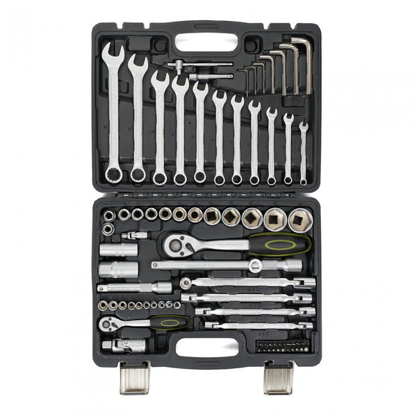 Trusă Chei Tubulare Heinner - 77 Piese 1/4" & 1/2" CR-V - CTSM016