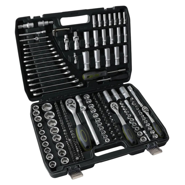 Trusă Chei Tubulare Heinner - 216 Piese 1/4" 3/8" & 1/2" CR-V - CTSM029