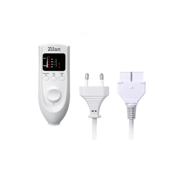Pătură Electrică Dublă Zilan 160 x 140 cm, 120 W, 5 Trepte, Crem, imagine 4