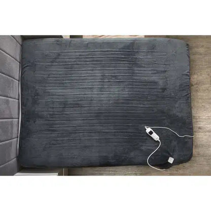 Pătură Electrică Dublă Zilan 180 x 160 cm, 120 W, 9 Trepte, Gri, imagine 7