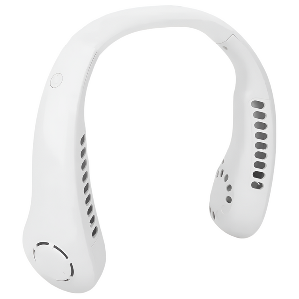 Ventilator Portabil Gât – 3 Trepte de Viteză, Acumulatori Reîncărcabili, Design Ergonomic și Silențios