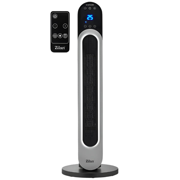Aerotermă Turn Zilan - 2200W, 3 Trepte Viteză, Protecție Supraîncălzire - ZLN5657