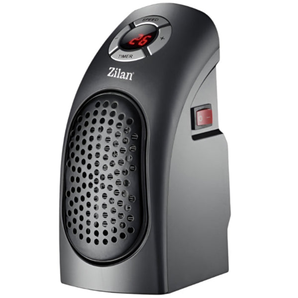 Aerotermă Ceramică Zilan - Ecran LCD, Putere 400W, Compactă și Eficiență - ZLN2281