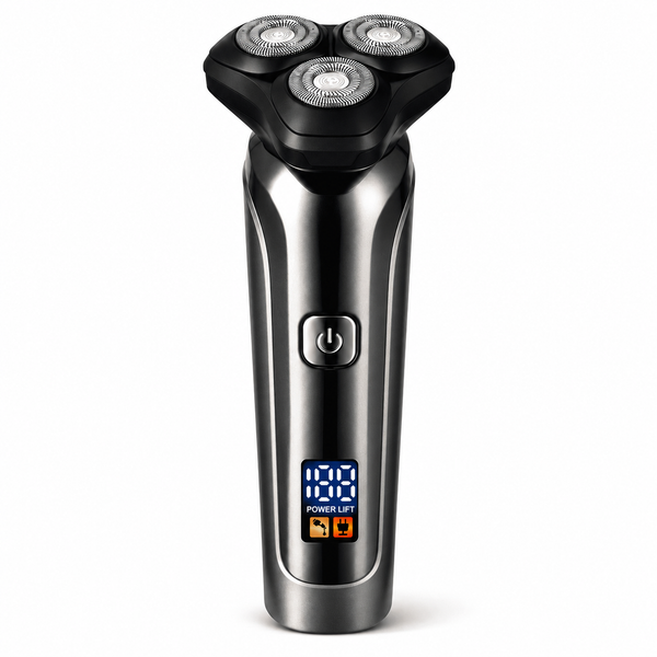 Aparat de Ras Electric LUXiS - 5 W, 1200 mAh, 3 capete rotative, Încărcare USB - 4703