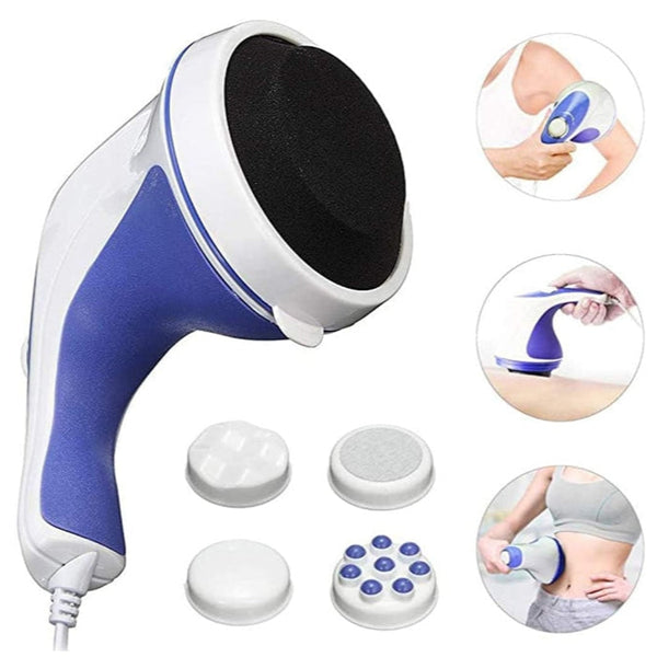 Aparat Masaj Relax Spin and Tone - 4 Capete, Vibromasaj Picioare și Corporal