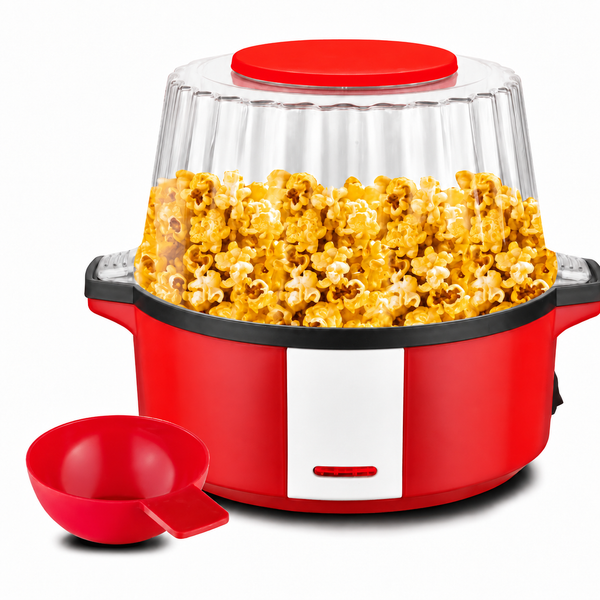 Aparat pentru Popcorn LUXiS - 700 W, 60 g, Preparare cu aer cald, Fără adaos de ulei - 6202