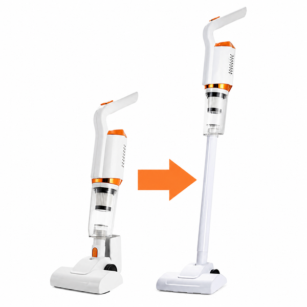 Aspirator Portabil Luxis 3 În 1, 120W – Compact, Multifuncțional, Alb - LUXiS189