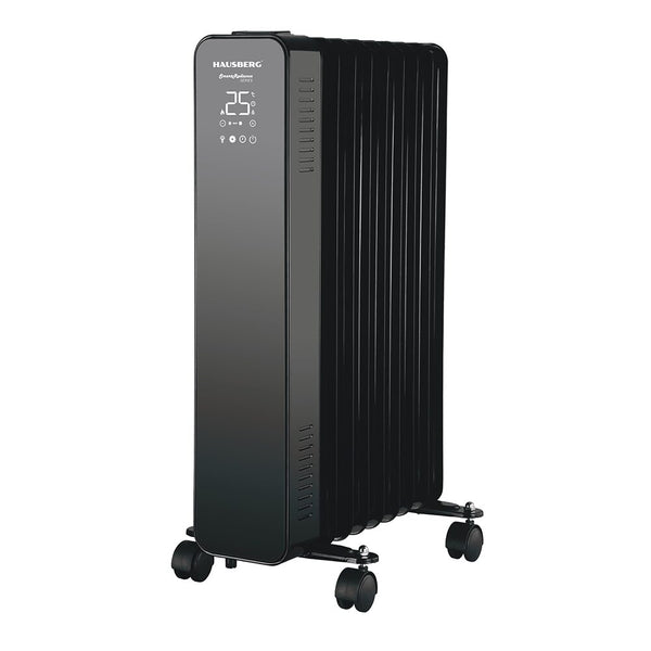 Calorifer Electric Digital cu Ulei Hausberg - 2000 W, 9 Elemenți, Telecomandă, Timer 24 h - HB8950NG