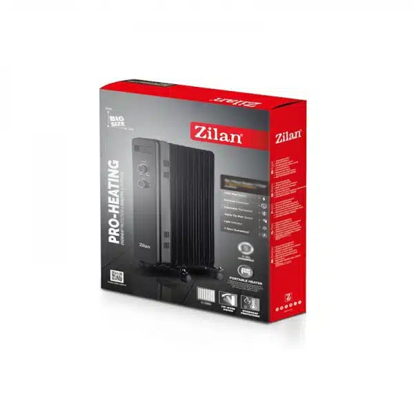 Calorifer Electric cu Ulei Zilan, 13 Elemenți, 2500 W - ZLN8467 – fotografie 2 cu detalii ale produsului
