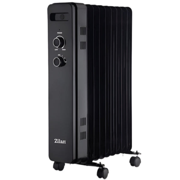Calorifer Electric Zilan - 2000W, 9 Elemenți, Termostat Reglabil, Protecție Supraîncălzire - ZLN8443