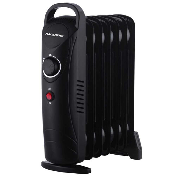 Calorifer Electric Ulei Hausberg - 7 Elemenți, 1000W, Termostat, Radiator - HB8940