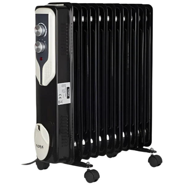 Calorifer Electric Zilan - 2500W, 11 Elemenți, Termostat Reglabil, 3 Trepte Putere - ZLN3666