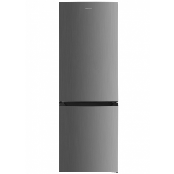 Combină Frigorifică Heinner - 293L, Full No Frost, Control Electronic, LED, Aspect Inox, Clasa E - HCNF-HM293XE++