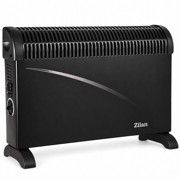 Convector Electric de Podea Zilan - 2000W, 3 Trepte, Termostat Reglabil, Protecție Supraîncălzire - ZLN6843