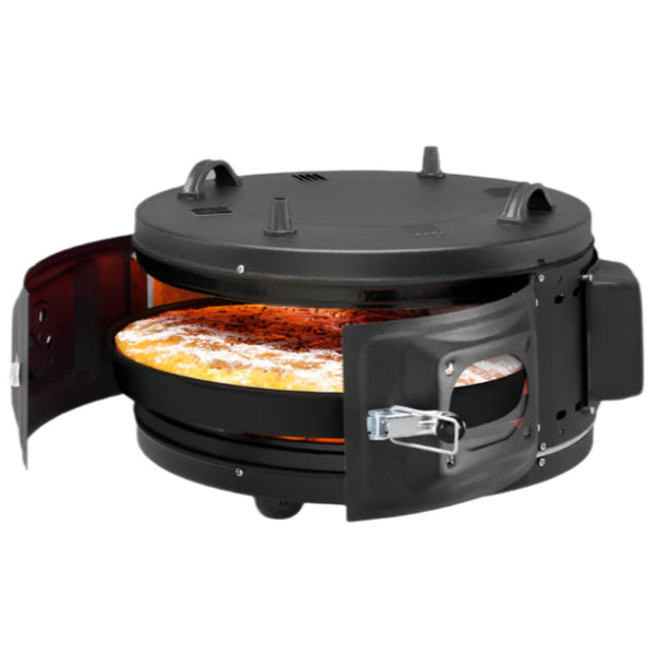Cuptor Electric Rotund Zilan - 1200W, 23L, Diametru 45cm, Termostat Reglabil - ZLN8917