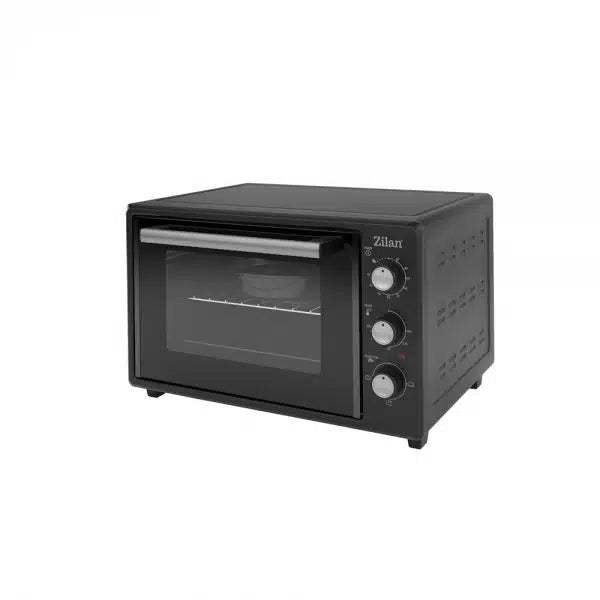 Cuptor Electric Zilan, 35 L, Geam Dublu, Negru - ZLN8894