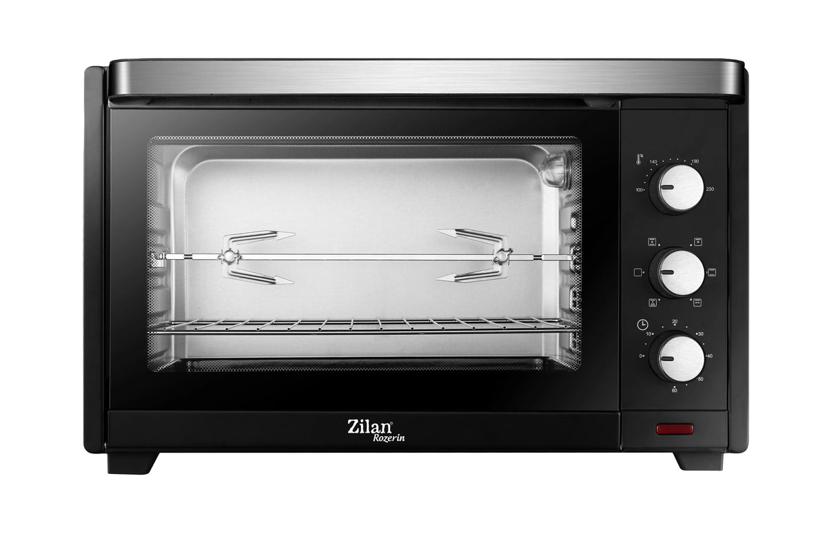Cuptor Electric Zilan Rozerin, 45 L, Convecție, Negru - ZLN1024 – fotografie 2 cu detalii ale produsului