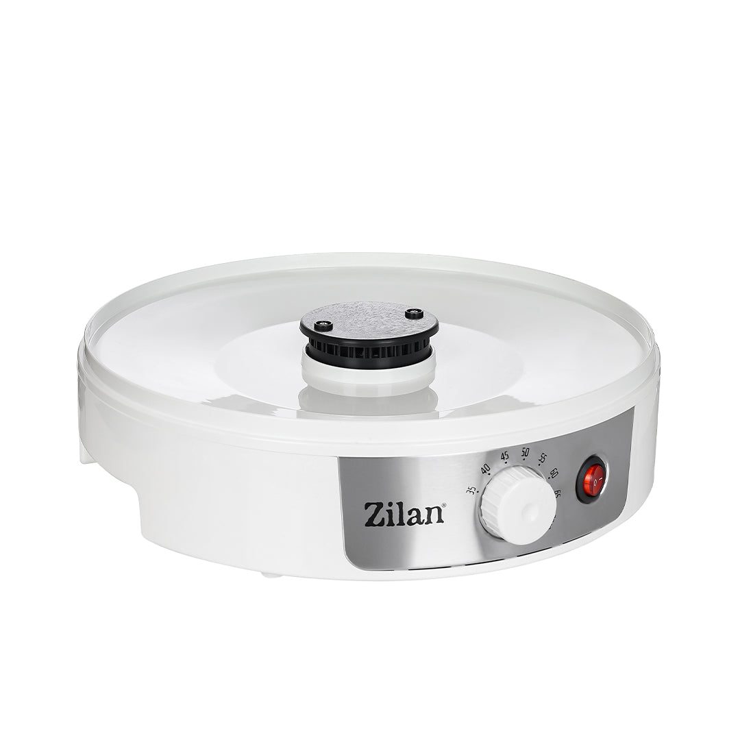 Panoul de control al deshidratorului Zilan ZLN2037 cu termostat de la 35 la 70°C și buton de pornire