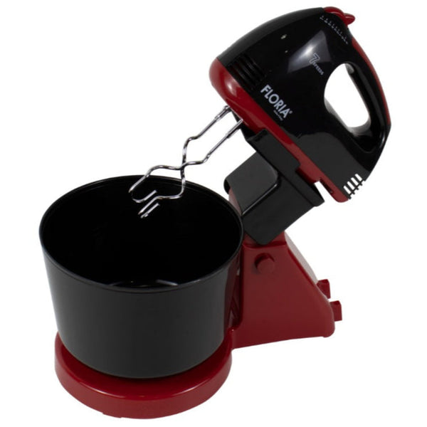 Mixer Cu Bol Floria - 150W, Bol 2L, 7 Viteze, Frământare și Amestecare - ZLN 7574