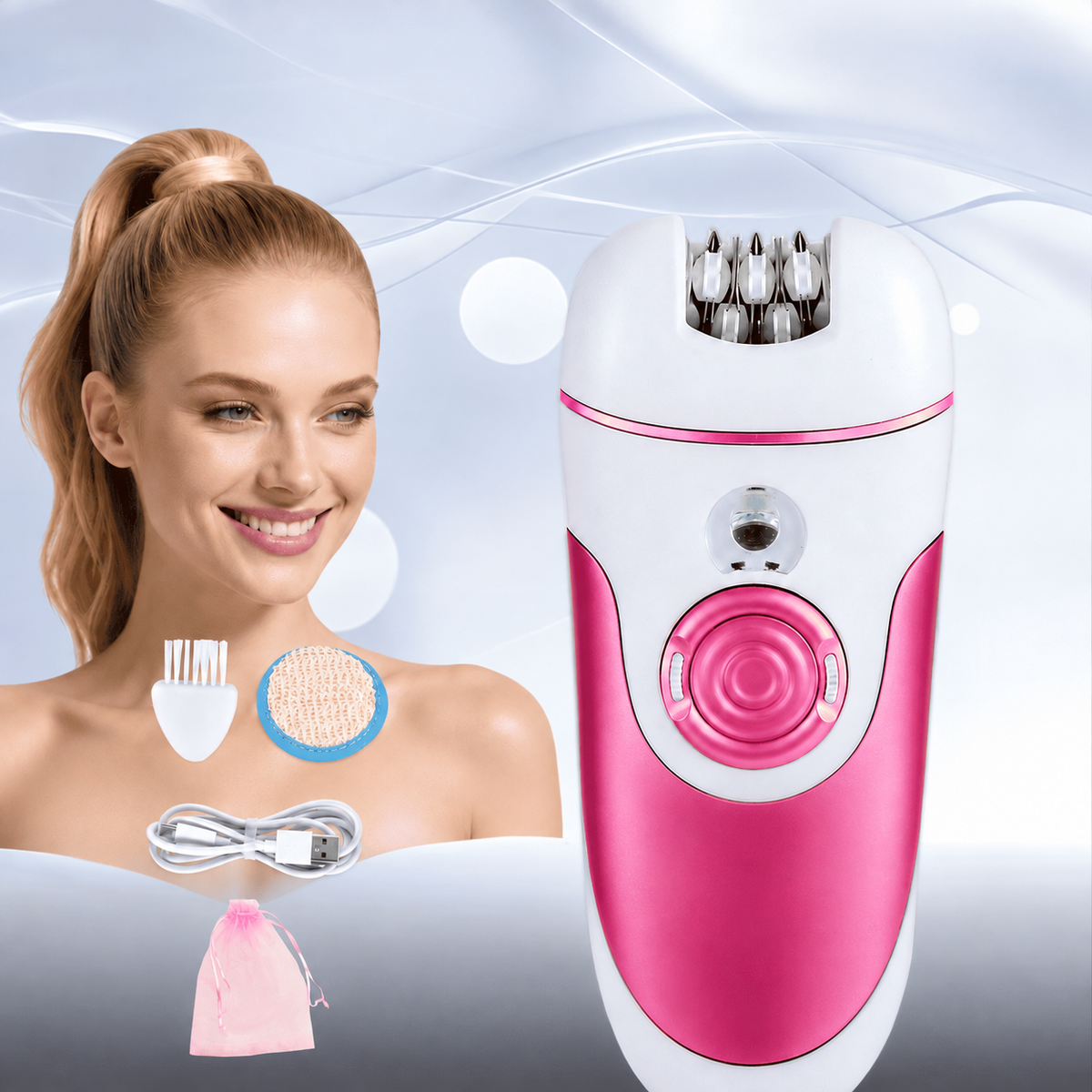 Epilator Reîncărcabil LUXiS 6503, vedere suplimentară