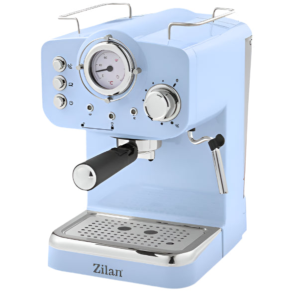 Espressor Manual Zilan - 1100W, 1.25L, 15 Bar, Spumare Lapte - ZLN 2861